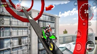 Xtreme Motorbikes stunt Moto Bike  Motorcycle Racing 1103 Best Bike games android los Gameplay [upl. by Chiang]