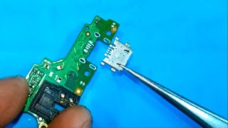 how to replace micro usb port  How to replace the fixed charging port [upl. by Anev]