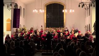 ‘Halsway Carol’ by Earthly Voices Choir of Cobham Surrey  from their 2023 Christmas Concert [upl. by Ronoc]