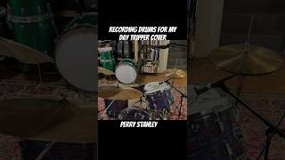 Recording drums for my Day Tripper cover Perry Stanley [upl. by Nov]