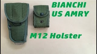 Bianchi M12 Universal Military Holster amp Double Magazine Pouch [upl. by Richmond]