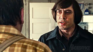 quotWhats the most you ever lost on a coin tossquot  No Country for Old Men  CLIP [upl. by Zulch417]