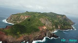 Pitcairn Islands British Overseas Territory  Drone Footage [upl. by Bocock527]