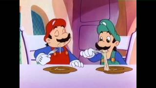 Mario And Luigi Eating A Plate Of Spaghetti [upl. by Leis428]