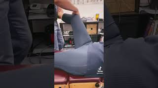 Pubic bone treatment golf chiropractor chiropractic satisfying relief wow crack soft [upl. by Ylrad183]