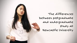 The Differences Between Postgraduate and Undergraduate Study at Newcastle University [upl. by Hyacinthia]