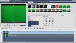 how to do the green screen trick Ulead studio 11 [upl. by Marybeth]