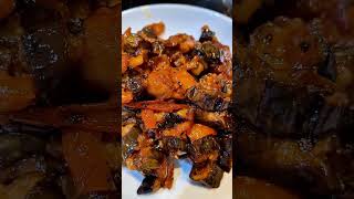 Binagoongang Talong with Pork pinoyfood lutongbahay lutongbahay lutongpinoy [upl. by Stafford284]