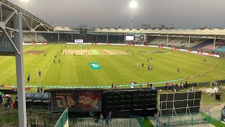 Quetta gladiators vs Karachi kings  Preparation warmups  National bank stadium [upl. by Havener]