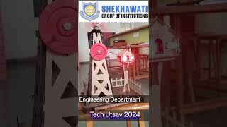 Tech Utsav 2024 Day2 Model presentation happyengineersday engineering sgi sikar [upl. by Emlen]