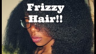 How NOT to TAME Frizzy Natural Hair [upl. by Aynekat]