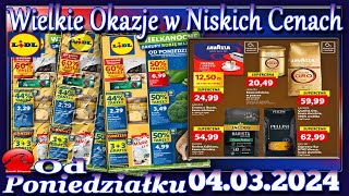 Lidl Nowa Gazetka Promocyjna od Poniedziałku 04032024 Najlepsze Okazje W Niskich Cenach [upl. by Norabal472]