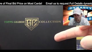 2024 Topps Gilded Collection Baseball Card 6 Box Mixer Break 1 [upl. by Sela]