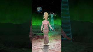 Ack Ack Ack 🛸👽marsattacks mars halloweenlook fyp [upl. by Wyler]