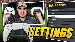 EFOOTBALL 2025 BEST CONTROLLER amp CAMERA SETTINGS  For Competitive Players [upl. by Demaria]