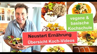 quotBasische amp Vegane Kochschule  Neustart Ernährung quot OnlineCoaching mit Ralf Moll amp Holger Ilg [upl. by Sanoj856]