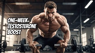 How to Increase Testosterone in a Week – Proven Methods [upl. by Sussman]