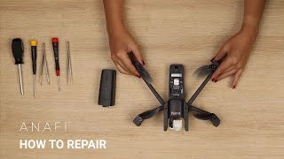 Parrot ANAFI  HOW TO REPAIR [upl. by Attenej809]