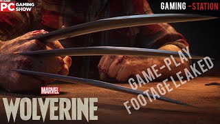 MARVELS WOLVERINE Full Gameplay Leak  INSOMNIAC GAMES  Latest Leaked footage [upl. by Jereme]