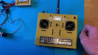 My Fully Restored Skyleader Clubman Radio Control System [upl. by Dever]