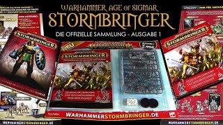 Warhammer ® Age of Sigmar  Stormbringer  Die Sammlung  Ausgabe 1 mit Figuren von Hachette ® [upl. by Greiner]