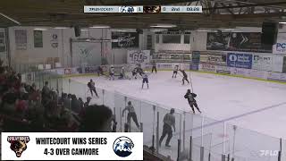 AJHL Playoff Highlights  April 9 2024 [upl. by Nyvlem454]