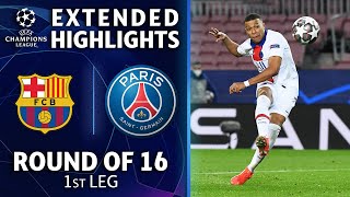 Barcelona vs Paris SaintGermain Extended Highlights  UCL on CBS Sports [upl. by Aikaz]