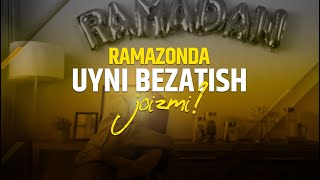 Ramazonda uyni bezatish joizmi  Shayx Sodiq Samarqandiy [upl. by Katinka]