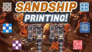 Sandship Crafting Factory Everything you need to know about PRINTING HD [upl. by Red]