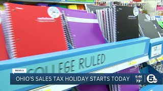 Ohios sales tax holiday expanded this year [upl. by Bee333]