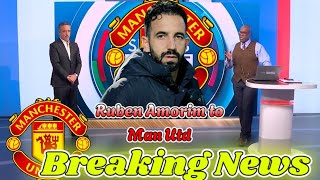 quotManchester United Set to Appoint Ruben Amorim as New Head Coachquot [upl. by Tessler]