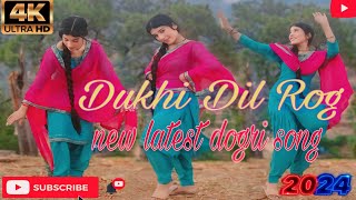 Dukhi Dil Rog New dogri song Anvi944 dance dogri [upl. by Aliak]