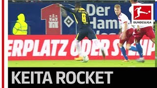 Naby Keitas Goal vs Hamburg is a Stunner [upl. by Sillsby917]