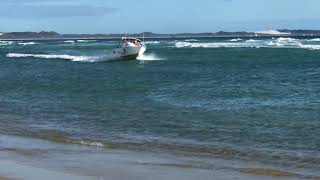 Bar crossing at Waddy Point Fraser Island [upl. by Llekram]