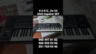 korg pa3x 2025 azeribaijan set [upl. by Loar]