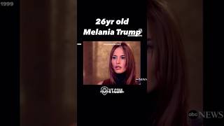 Heres a Clip of Melania Trump at Age 26 [upl. by Hsihsa983]