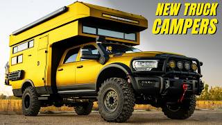 10 New Truck Campers amp PickupBased Overlanding Gear 2025 Lineup Review with Prices [upl. by Jacquetta]