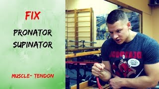 FIX FOREARM PAIN Get rid of pain in pronator and supinator muscle or tendon [upl. by Niela530]