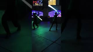 Lightsaber Spinning with my Padawan  Jedi training  Mazsaber [upl. by Miranda]