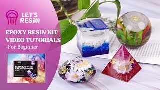 LETS RESIN Epoxy Resin Kit Diamond Resin CraftsResin Jewelry Making Kit for Beginners [upl. by Guria]