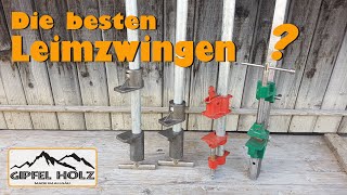 Gut und Günstig  Leimzwingen Empfehlung  Rohrzwingen  Endloszwingen  Test [upl. by Aizek]