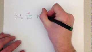 Drawing a Cyclohexane Chair [upl. by Zinnes507]