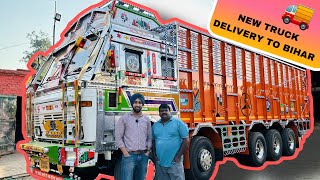 New Truck delivery TATA 4830 bs6 phase2 to BIHAR from gilltruckbody [upl. by Zurn20]