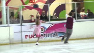 5 Chloe LEWIS  Logan BYE USA  ISU JGP Mexico Cup 2013 Junior Ice Dance Short Dance [upl. by Mcquillin640]