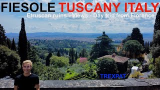 Italy  Fiesole Tuscany 🇮🇹🎨  Travel guide [upl. by Atsillac]