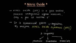 SUMMARY  Nitric Oxide amp Vasoactive Peptides Part1 [upl. by Airdni]