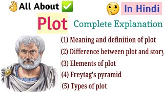 Plot  Types of plot  Elements of plot  Freytags pyramid  Plot in english literature [upl. by Rizika]