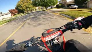 Ripping Honda CRF125 [upl. by Leavitt369]