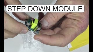 UNBOXING AC DC 220V TO 12VDC 400MA STEP DOWN MODULE [upl. by Azriel816]