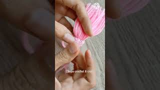 💗 Crochet Heart Keychain Tutorial on YouTube Chapa crochet amp craft step by step shorts [upl. by Mirielle]